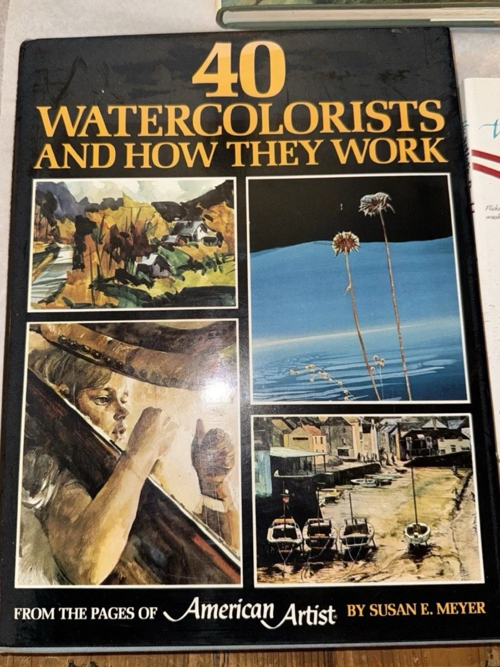 Lot 3 Watercolor books Zoltan Szabo, 40 Landscape Artists, Problem Solver 🎨🖌️